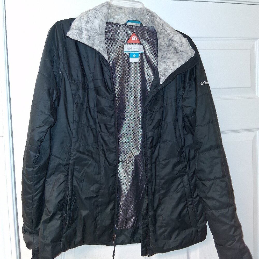 Columbia Light Jacket Mens M Omni Heat Windbreaker Outdoor Active